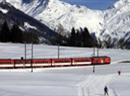 Die Matterhorn Gotthard Bahn im Goms.