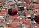 Bolivien hat das grösste urbane Seilbahnnetz der Welt eröffnet.