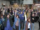 Drei Viertel der 110 anwesenden Angestellten haben für die Wiederaufnahme des Streiks gestimmt. (Bild: Archiv)