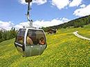 Mit der Gästekarte kann man im Sommer gratis und unbeschränkt mit allen Davoser Bergbahnen fahren.