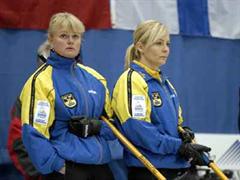 Die Schwedinnen sind im Curling das Mass aller Dinge. (Bild: Anette Norberg und Eva Lund)