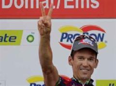 Robbie McEwen bei der diesjährigen Tour de Suisse.
