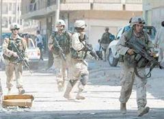US-Truppen zerstörten das Büro Sadrs in Kerbela.