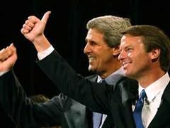 Die Nominierungen von John Kerry und John Edwards sind nur Formsache.