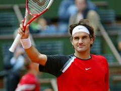 Federer zeigte, wer der Chef auf dem Court Suzanne Lenglen ist. (Bild: Archiv)*