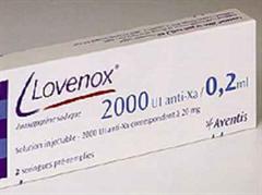 Das Patent für das Antithrombosemittel Lovenox wurde Sanofi-Aventis entzogen.