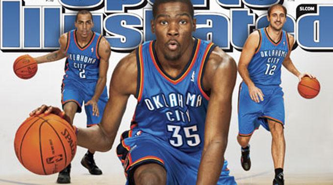 Cover der «Sports Illustrated» mit Thabo Sefolosha (l).