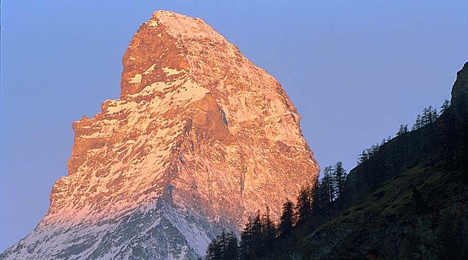 Der Matterhorn (4478 m ü. M.): Das Wahrzeichen von Wallis. (Symbolbild)