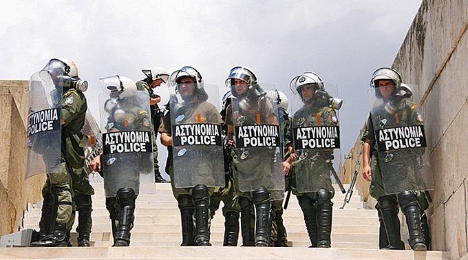 Die Athener Polizei fand Pläne zum Anschlag.