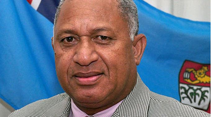 Frank Bainimarama, Regierungschef der Fidschi-Inseln