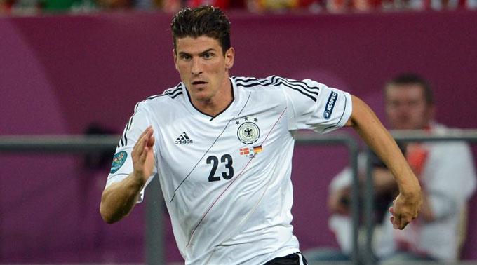 Deutschland hofft auf Goalgetter Mario Gomez.
