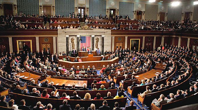 Das US-Repräsentantenhaus hatte das neue Gesetz am Donnerstagabend verabschiedet.