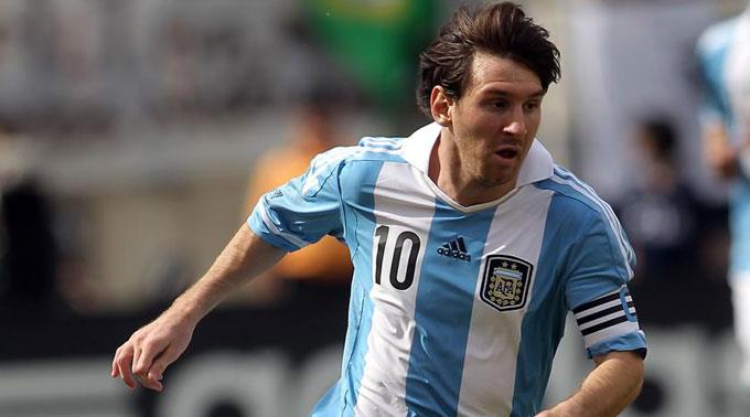 Dank Lionel Messi (abgebildet) und Higuain nimmt Argentinien zielsicher Kurs auf die WM 2014 in Brasilien. (Archivbild)
