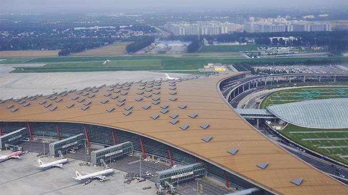 Platzt aus allen Nähten: Der «alte» Flughafen von Peking.