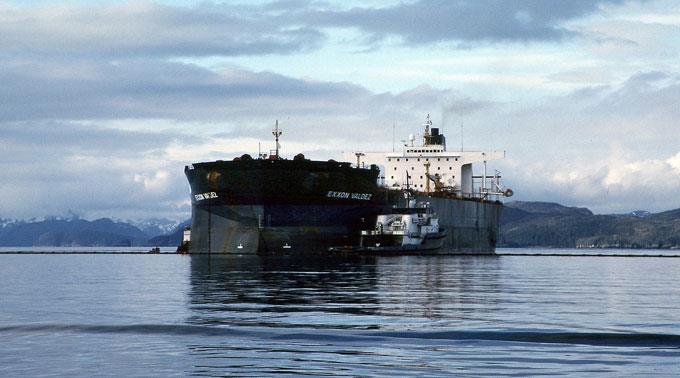 Aus der «Exxon Valdez» liefen 40'000 Tonnen Rohöl aus.