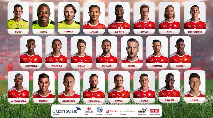 Die 23 Spieler, die für die Schweiz die WM bestreiten werden, stehen fest.