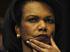 Condoleezza Rice zeigte sich besorgt über die Lage im Norden Iraks.
