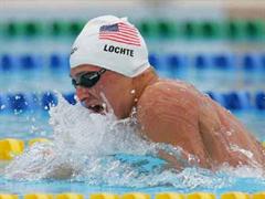 Der Amerikaner Ryan Lochte stellte über 200 m Lagen einen neuen Weltrekord auf.